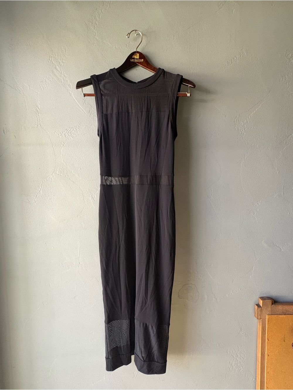 Alice + Olivia Renee Sheer Midi Dress ~ Size 4
